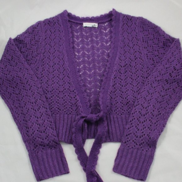 Worthington Sweaters Worthington Purple Shrug Sweater Poshmark